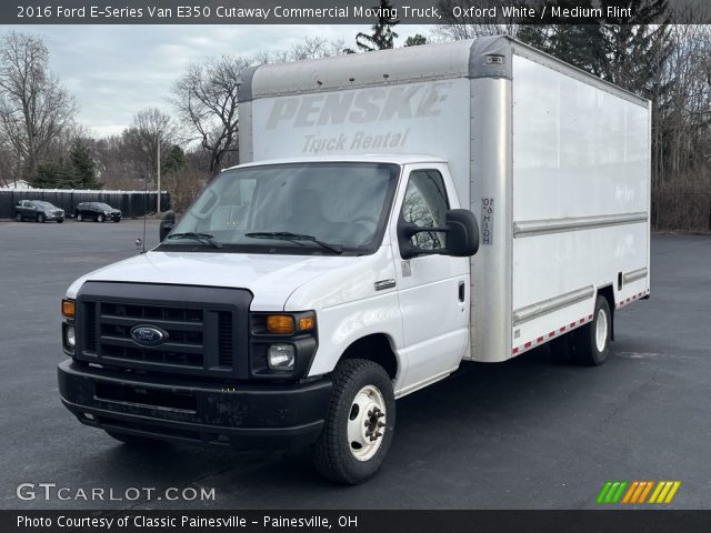 2016 Ford E-Series Van E350 Cutaway Commercial Moving Truck in Oxford White