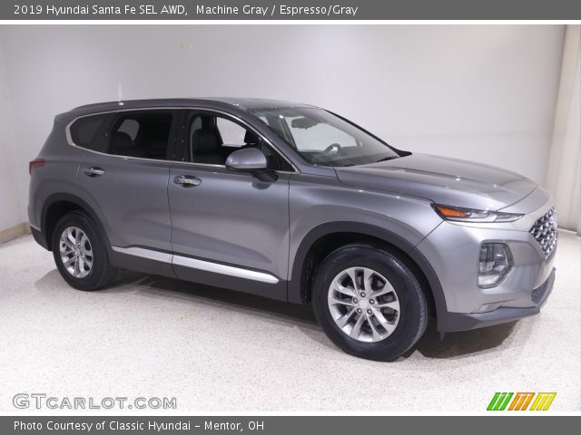 2019 Hyundai Santa Fe SEL AWD in Machine Gray
