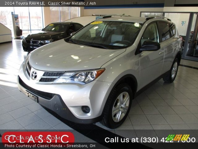 2014 Toyota RAV4 LE in Classic Silver Metallic