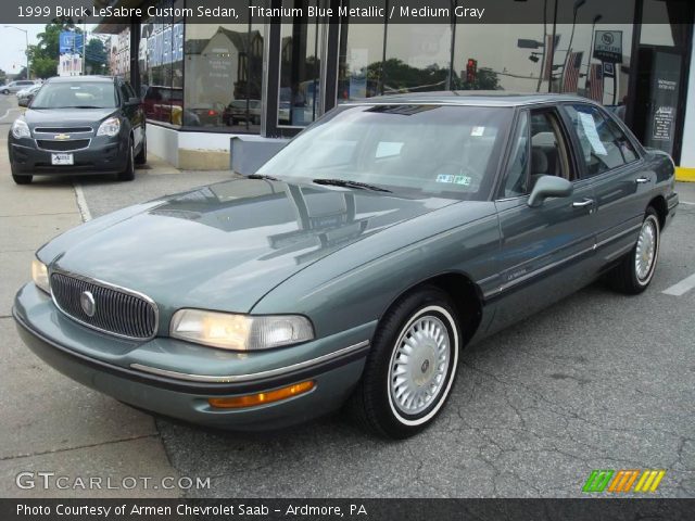 1999 Buick LeSabre Custom Sedan in Titanium Blue Metallic