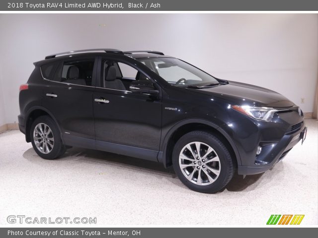 2018 Toyota RAV4 Limited AWD Hybrid in Black