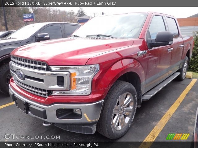 2019 Ford F150 XLT SuperCrew 4x4 in Ruby Red