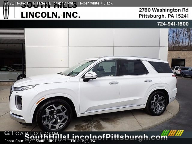2021 Hyundai Palisade Calligraphy AWD in Hyper White
