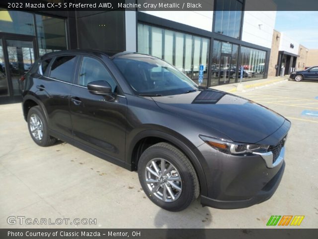 2022 Mazda CX-5 S Preferred AWD in Machine Gray Metallic