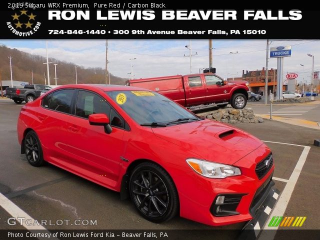 2019 Subaru WRX Premium in Pure Red