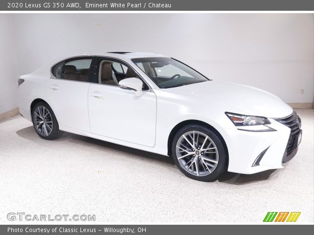 2020 Lexus GS 350 AWD in Eminent White Pearl