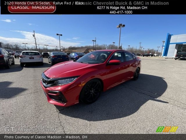 2020 Honda Civic Si Sedan in Rallye Red