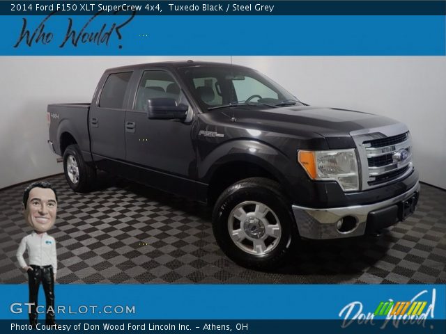 2014 Ford F150 XLT SuperCrew 4x4 in Tuxedo Black