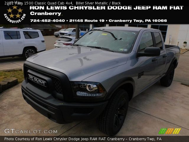2022 Ram 1500 Classic Quad Cab 4x4 in Billet Silver Metallic