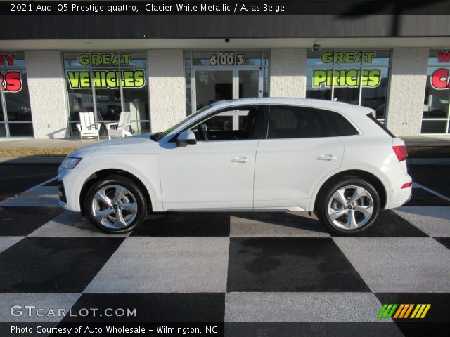 2021 Audi Q5 Prestige quattro in Glacier White Metallic