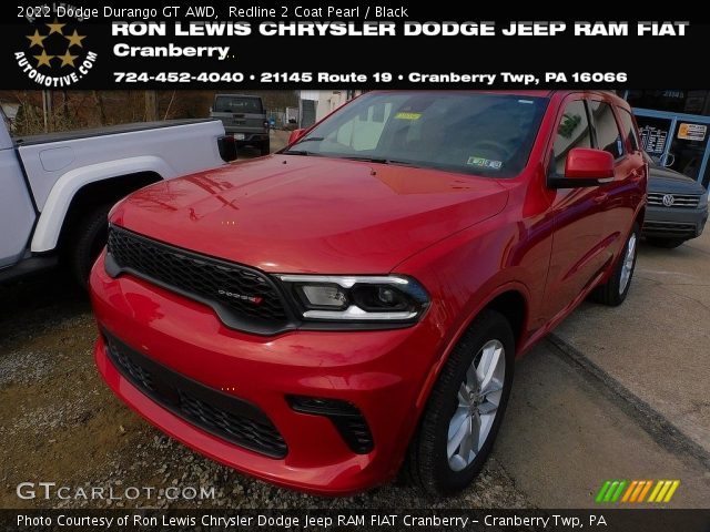 2022 Dodge Durango GT AWD in Redline 2 Coat Pearl