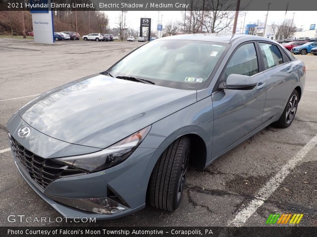 2021 Hyundai Elantra Limited in Electric Shadow