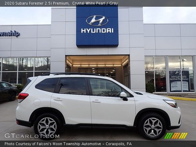 2020 Subaru Forester 2.5i Premium in Crystal White Pearl