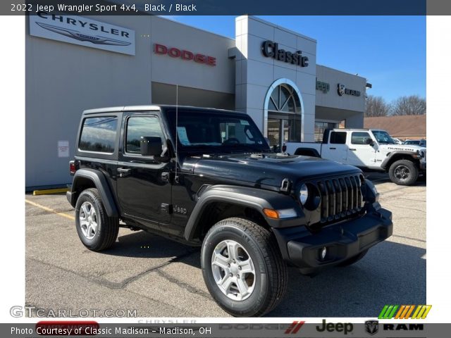 2022 Jeep Wrangler Sport 4x4 in Black