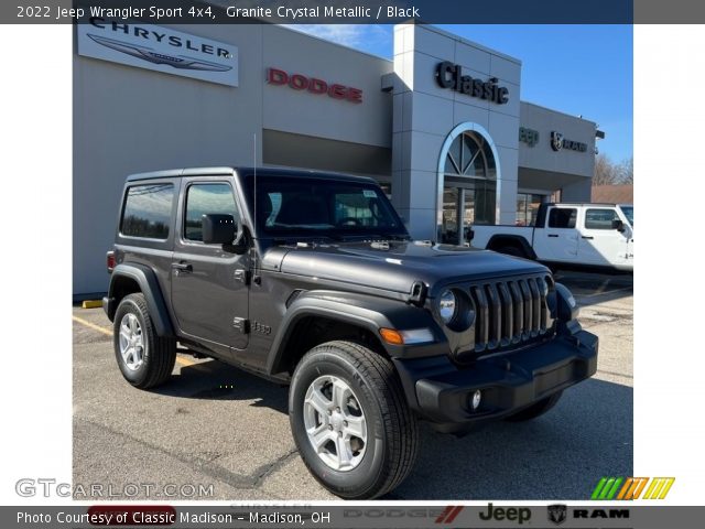 2022 Jeep Wrangler Sport 4x4 in Granite Crystal Metallic