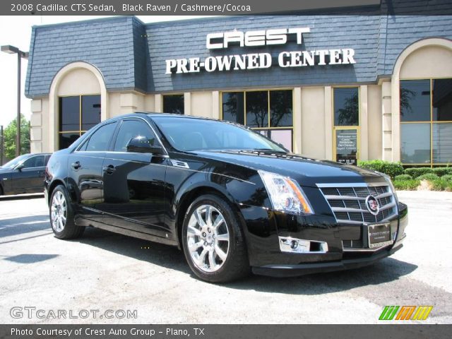 2008 Cadillac CTS Sedan in Black Raven