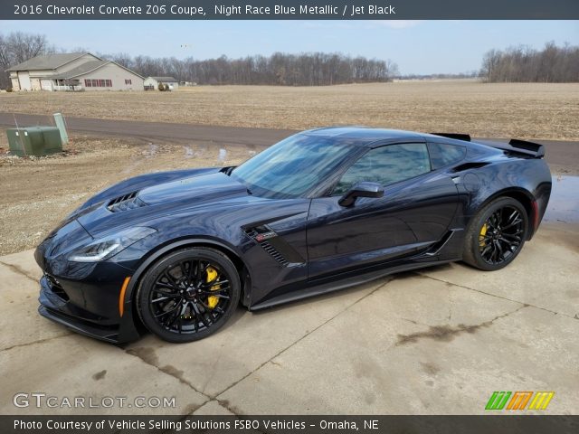 2016 Chevrolet Corvette Z06 Coupe in Night Race Blue Metallic