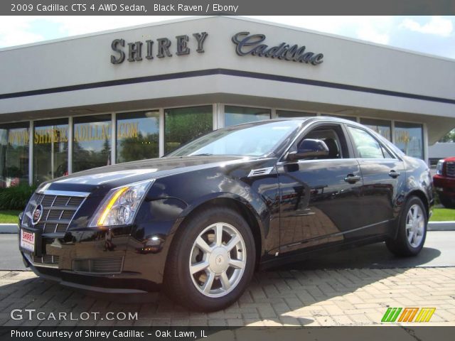 2009 Cadillac CTS 4 AWD Sedan in Black Raven