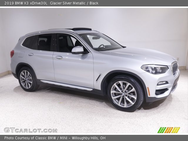 2019 BMW X3 xDrive30i in Glacier Silver Metallic