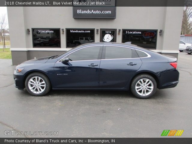2018 Chevrolet Malibu LT in Blue Velvet Metallic