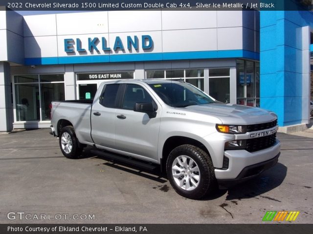 2022 Chevrolet Silverado 1500 Limited Custom Double Cab 4x4 in Silver Ice Metallic