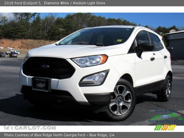 2018 Ford EcoSport S in Diamond White