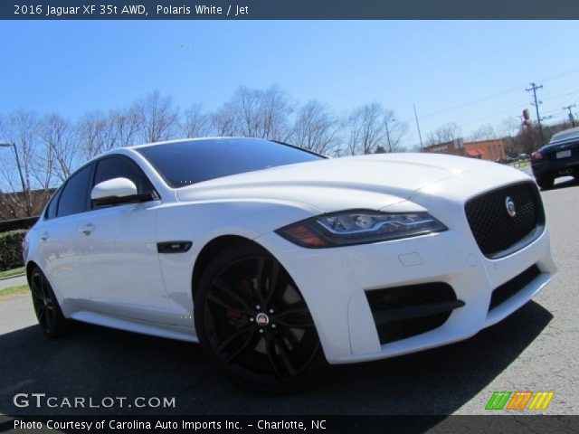 2016 Jaguar XF 35t AWD in Polaris White