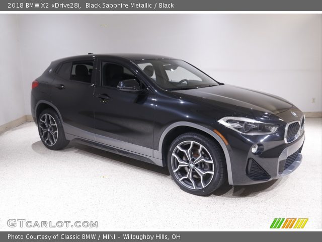 2018 BMW X2 xDrive28i in Black Sapphire Metallic