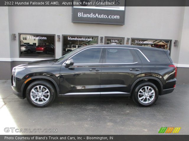 2022 Hyundai Palisade SE AWD in Abyss Black Pearl