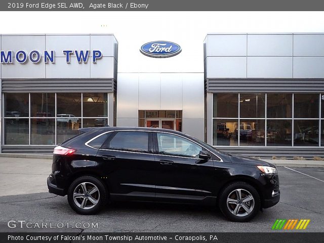 2019 Ford Edge SEL AWD in Agate Black