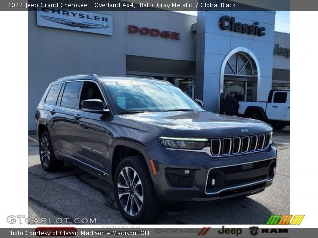 2022 Jeep Grand Cherokee L Overland 4x4 in Baltic Gray Metallic