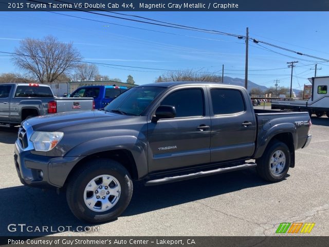 2015 Toyota Tacoma V6 Double Cab 4x4 in Magnetic Gray Metallic