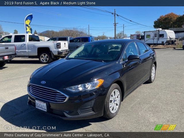 2019 Ford Fusion S in Agate Black