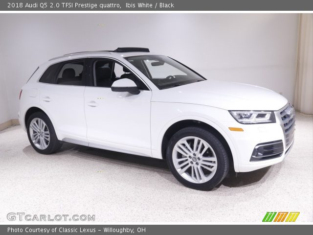 2018 Audi Q5 2.0 TFSI Prestige quattro in Ibis White