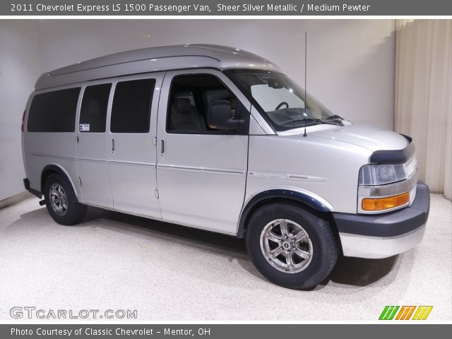 2011 Chevrolet Express LS 1500 Passenger Van in Sheer Silver Metallic