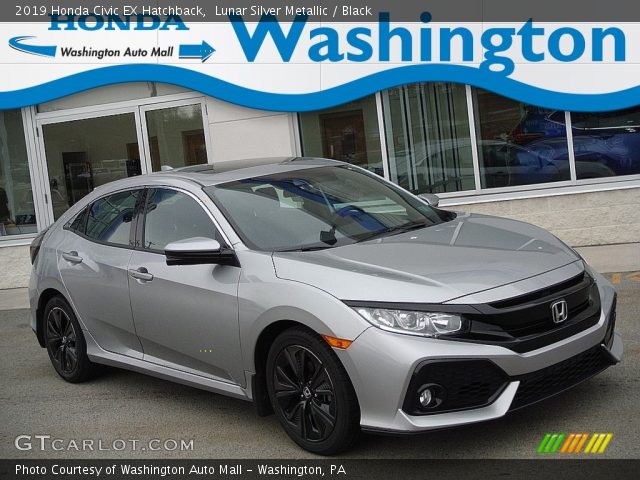 2019 Honda Civic EX Hatchback in Lunar Silver Metallic