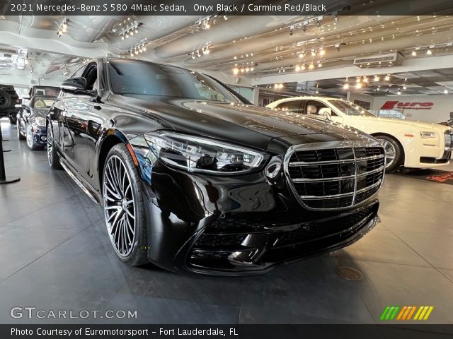 2021 Mercedes-Benz S 580 4Matic Sedan in Onyx Black