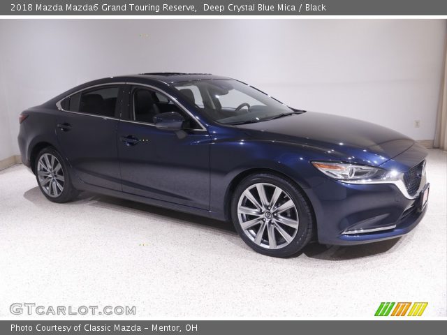 2018 Mazda Mazda6 Grand Touring Reserve in Deep Crystal Blue Mica