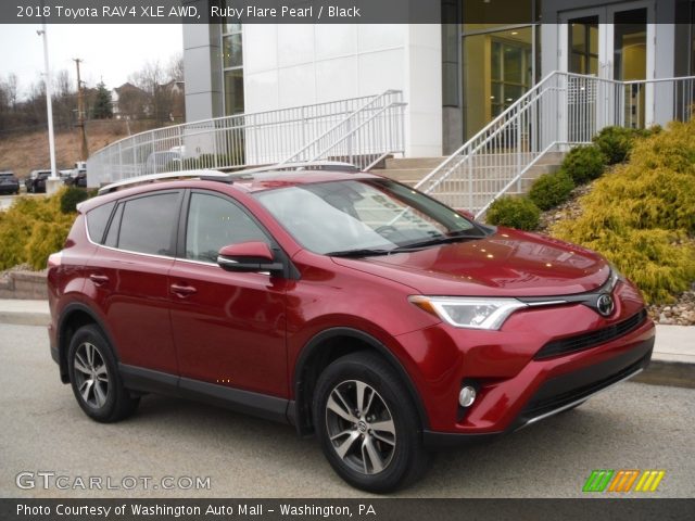 2018 Toyota RAV4 XLE AWD in Ruby Flare Pearl