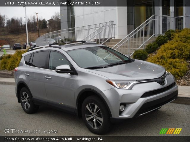 2018 Toyota RAV4 XLE AWD in Silver Sky Metallic
