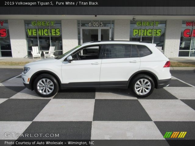 2019 Volkswagen Tiguan S in Pure White