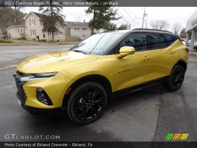 2022 Chevrolet Blazer RS AWD in Nitro Yellow Metallic