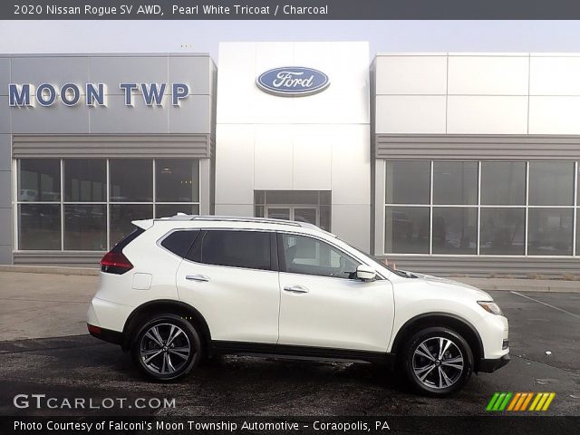 2020 Nissan Rogue SV AWD in Pearl White Tricoat