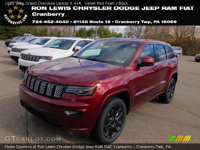 2022 Jeep Grand Cherokee Laredo X 4x4 in Velvet Red Pearl