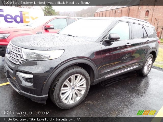 2020 Ford Explorer Limited in Agate Black Metallic