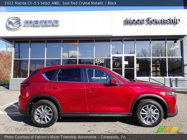 2022 Mazda CX-5 S Select AWD in Soul Red Crystal Metallic