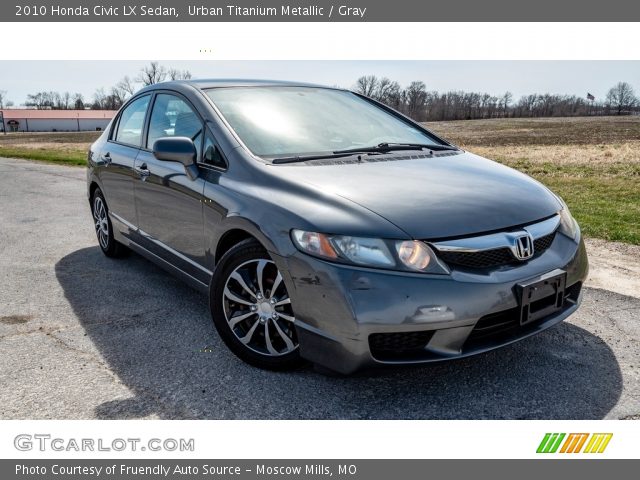 2010 Honda Civic LX Sedan in Urban Titanium Metallic