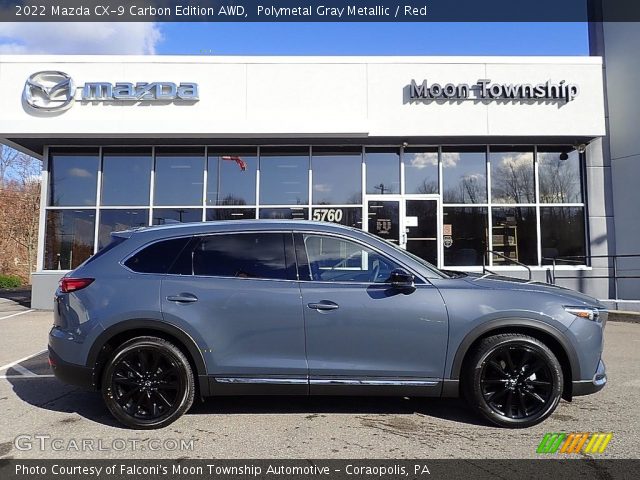 2022 Mazda CX-9 Carbon Edition AWD in Polymetal Gray Metallic