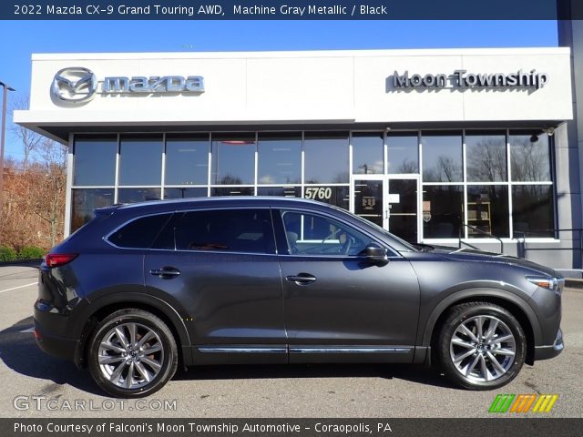 2022 Mazda CX-9 Grand Touring AWD in Machine Gray Metallic
