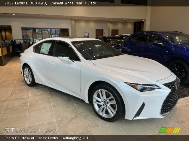 2022 Lexus IS 300 AWD in Eminent White Pearl